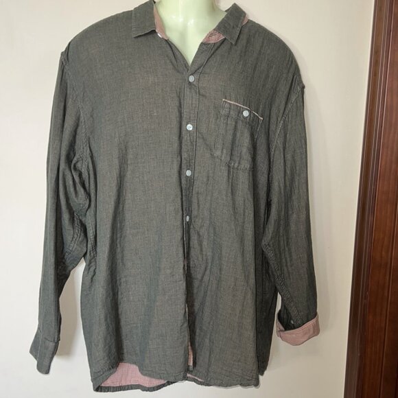 Tommy Bahama Jeans Island Crafted Button Down Shirt Mens Sz 2XL - Picture 2 of 11
